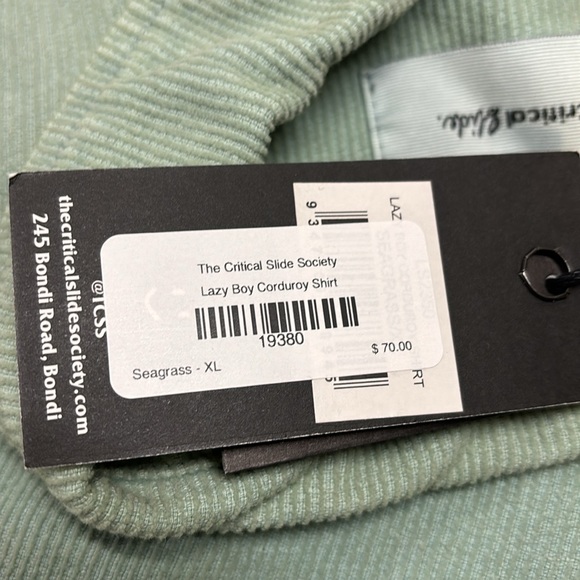 The Critical Slide Lazy Boy Corduroy Shirt - Picture 5 of 9
